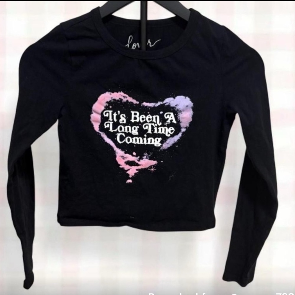 Taylor swift Lover it’s been a long time coming long sleeve tee shirt